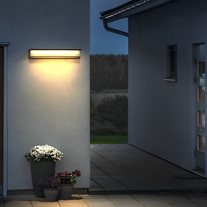 Modern Waterproof LED Outdoor Long Strip Porch Light