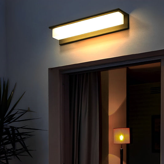 Modern Waterproof LED Outdoor Long Strip Porch Light