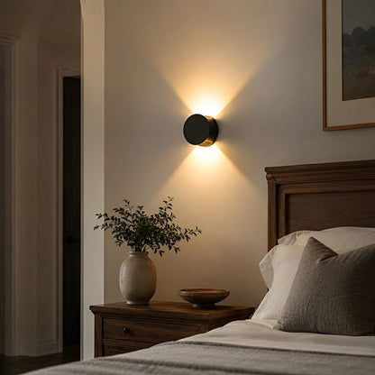Modern Waterproof Round Up and Down Lights LED Wall Lights