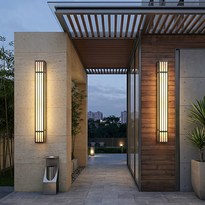 Modern Waterproof Vertical Outdoor LED Wall Sconce