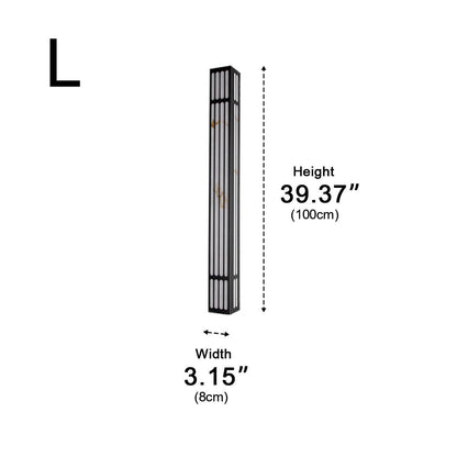 Modern Waterproof Vertical Outdoor LED Wall Sconce