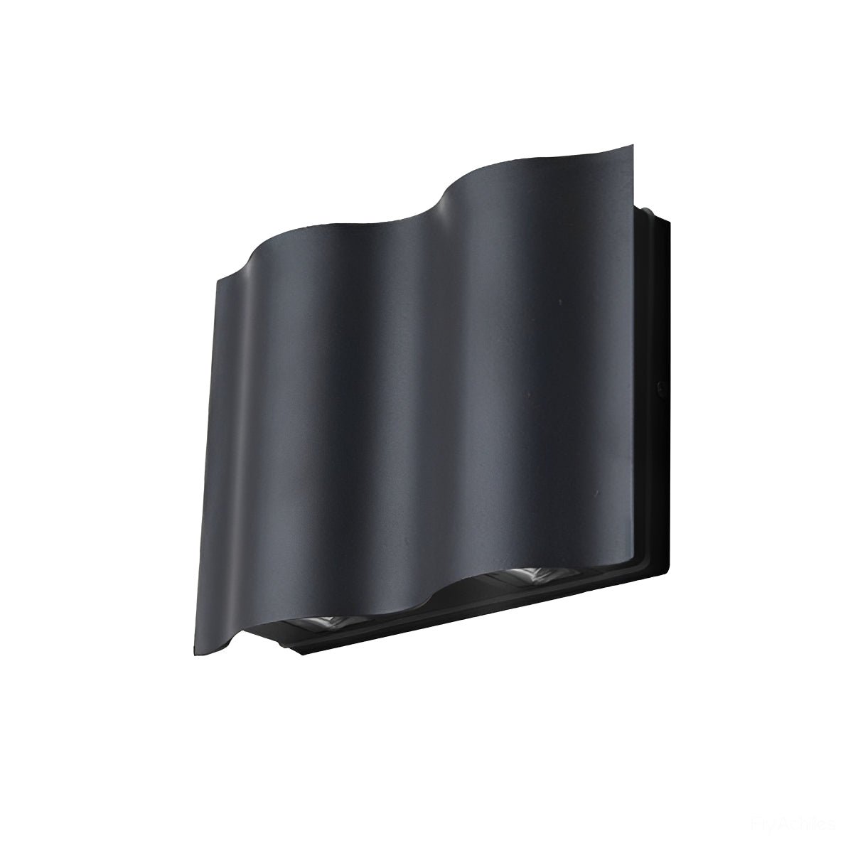Modern Waterproof Water Wave Up and Down Outdoor Wall Light
