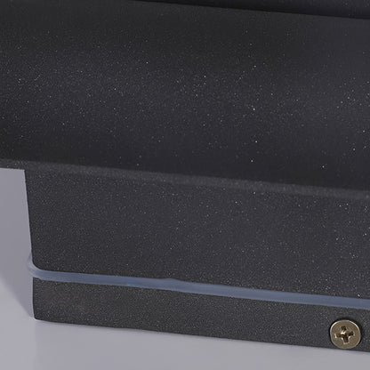 Modern Waterproof Water Wave Up and Down Outdoor Wall Light