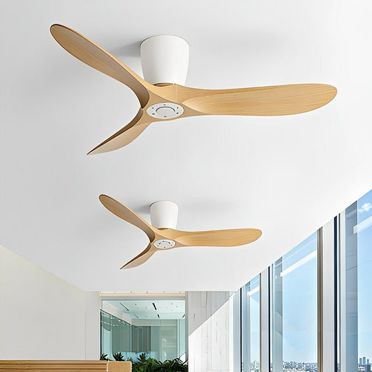 Modern Wing-inspired Blade DC Motor Reverse Ceiling Fan