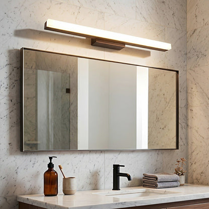 Modern Wood LED Vanity Light Minimalist Bathroom Mirror Wall Sconce