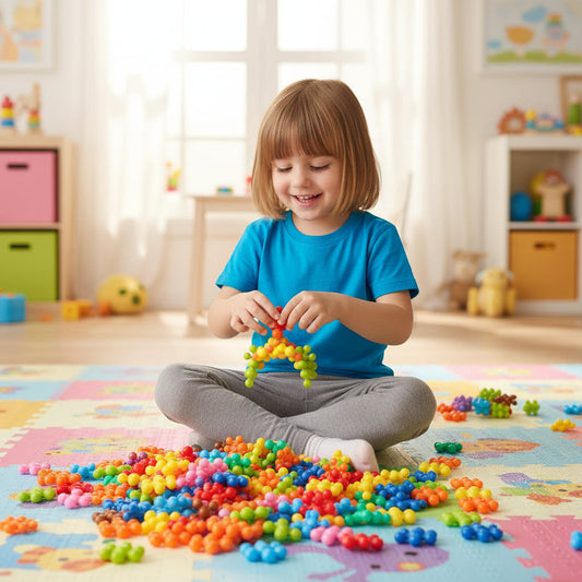 Montessori Wooden Building Blocks