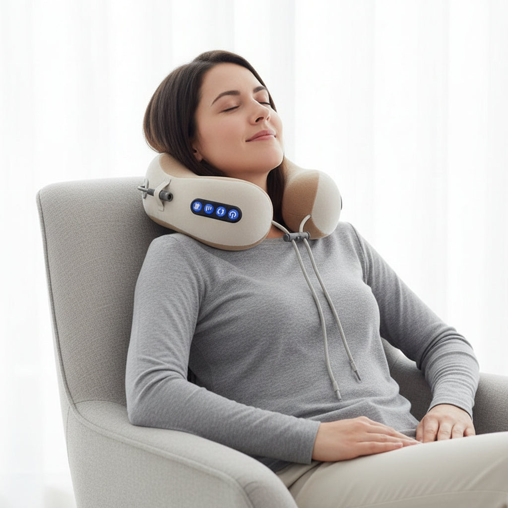 Rechargeable Heated U-Shaped Neck Massager
