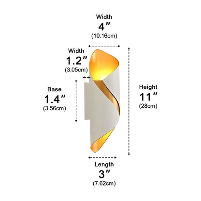 Modern Waterproof Outdoor LED Up and Down Light Wall Sconce