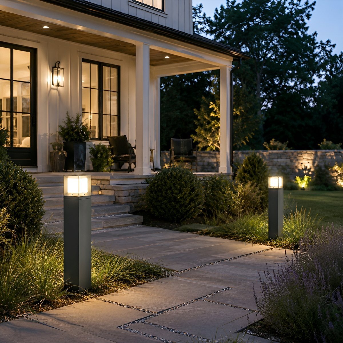 Outdoor Waterproof High Pole Post Lights Pathway Lights
