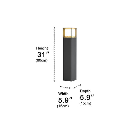 Outdoor Waterproof High Pole Post Lights Pathway Lights
