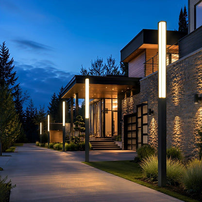 Outdoor Waterproof High Pole Post Lights Pathway Lights