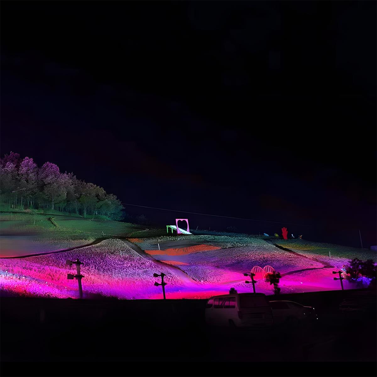 Flyachilles Outdoor Waterproof RGB LED Spot Light Landscape Tree Lighting Multi-purpose