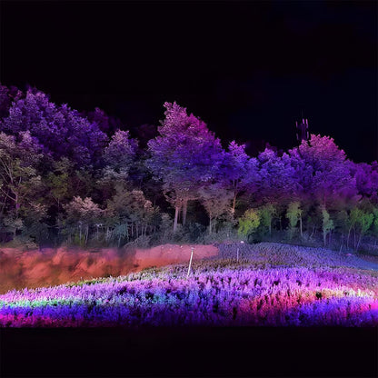 Flyachilles Outdoor Waterproof RGB LED Spot Light Landscape Tree Lighting Multi-purpose
