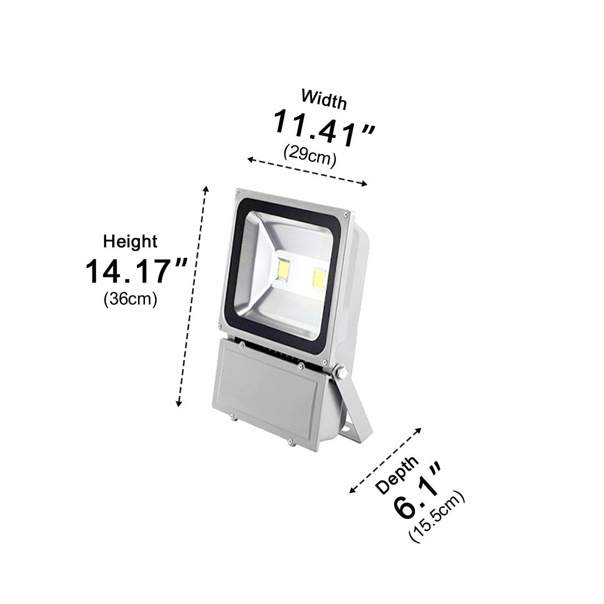 Outdoor Waterproof Super Bright Industrial LED Wall Floodlight