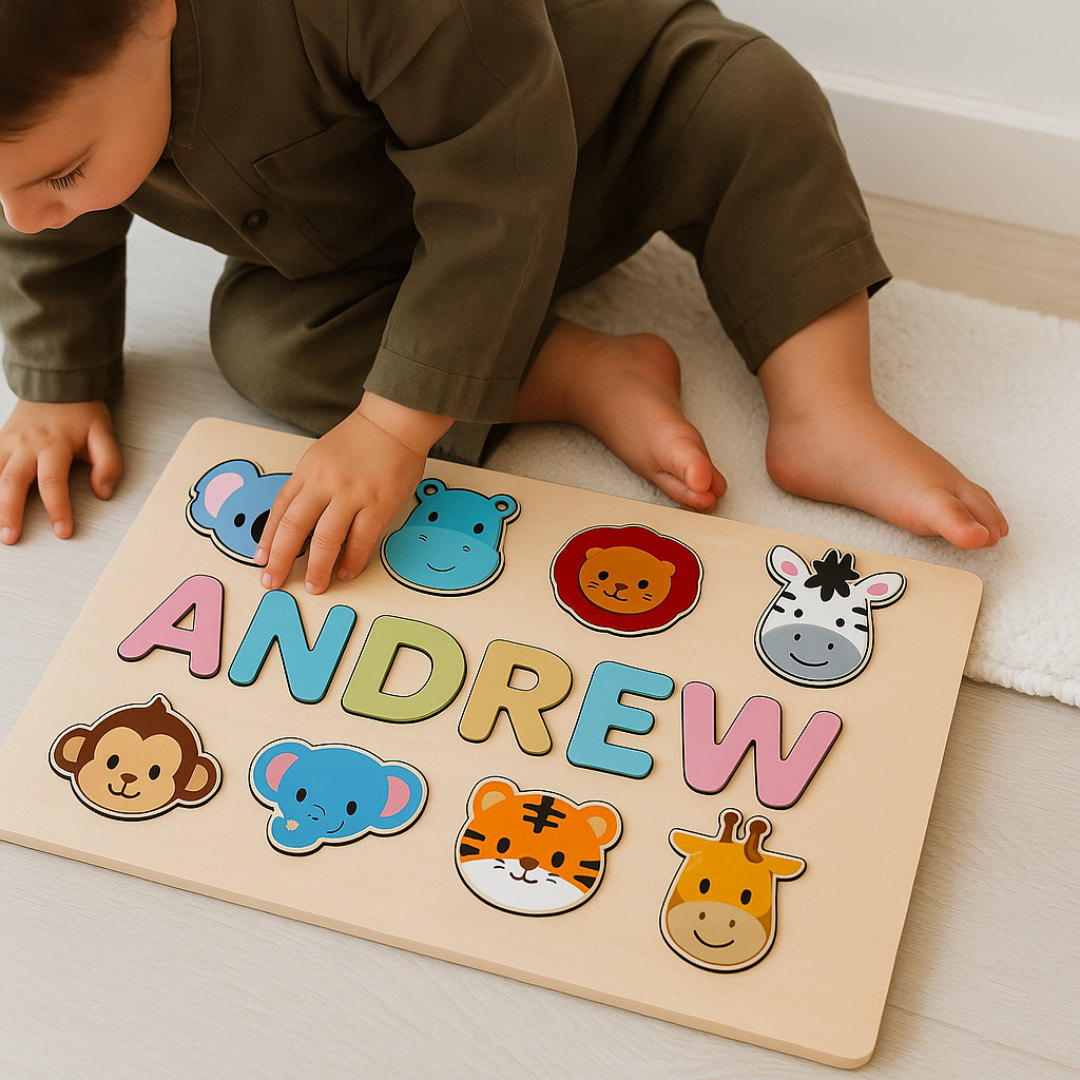 Personalized Name Puzzle for Toddlers