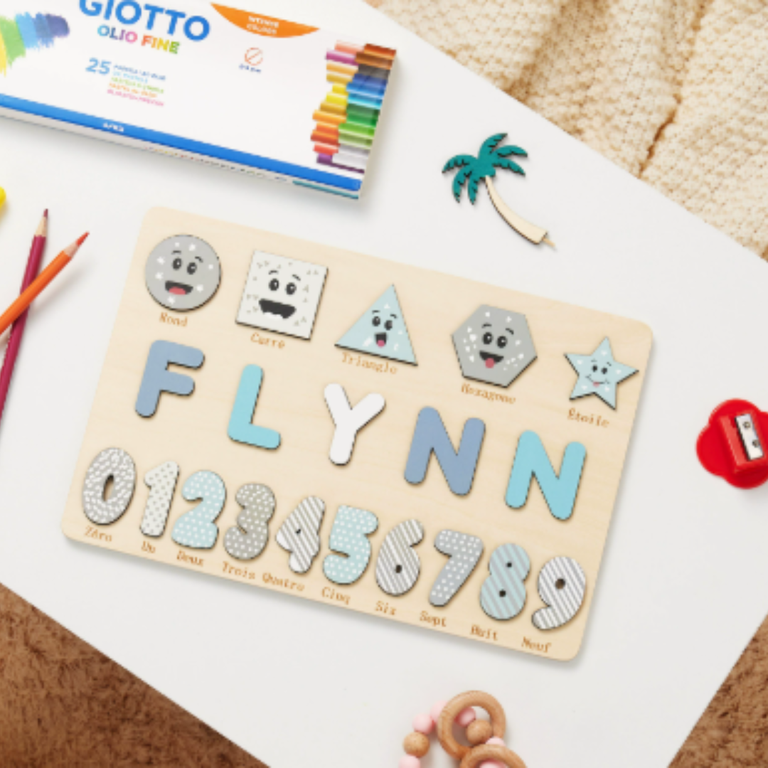 Personalized Name Puzzle for Toddlers