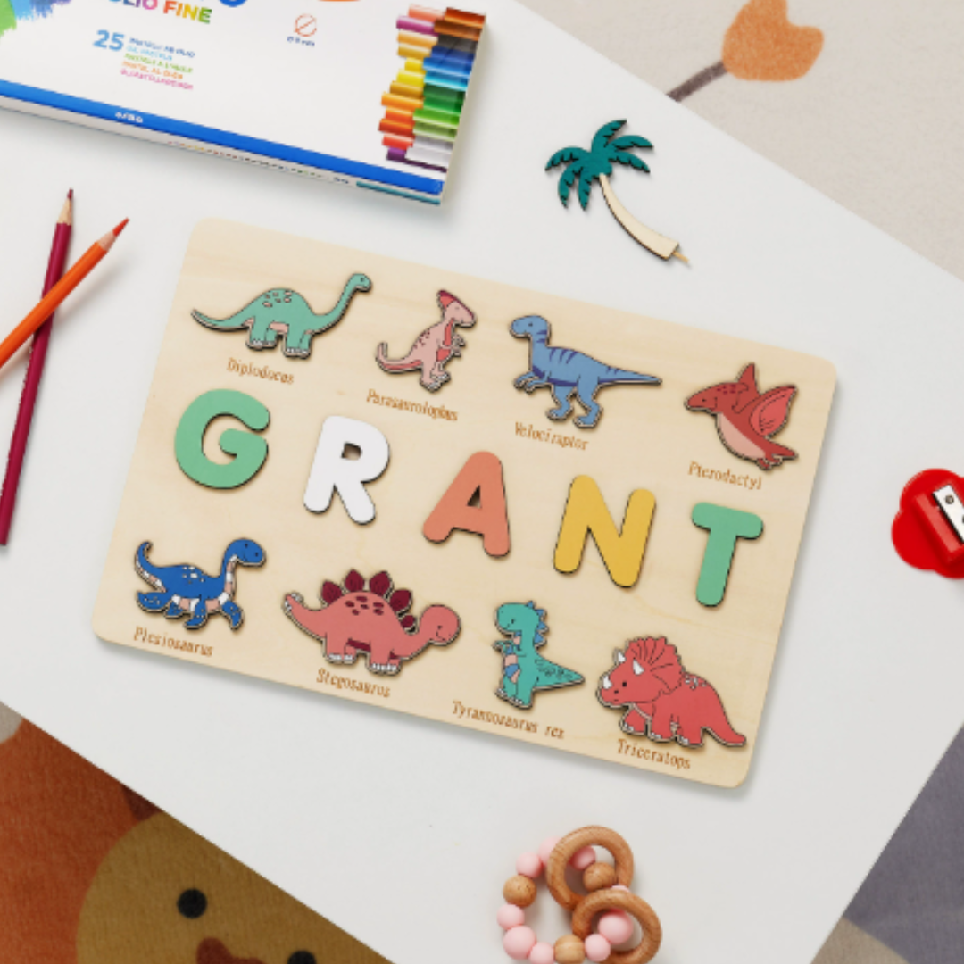 Personalized Name Puzzle for Toddlers