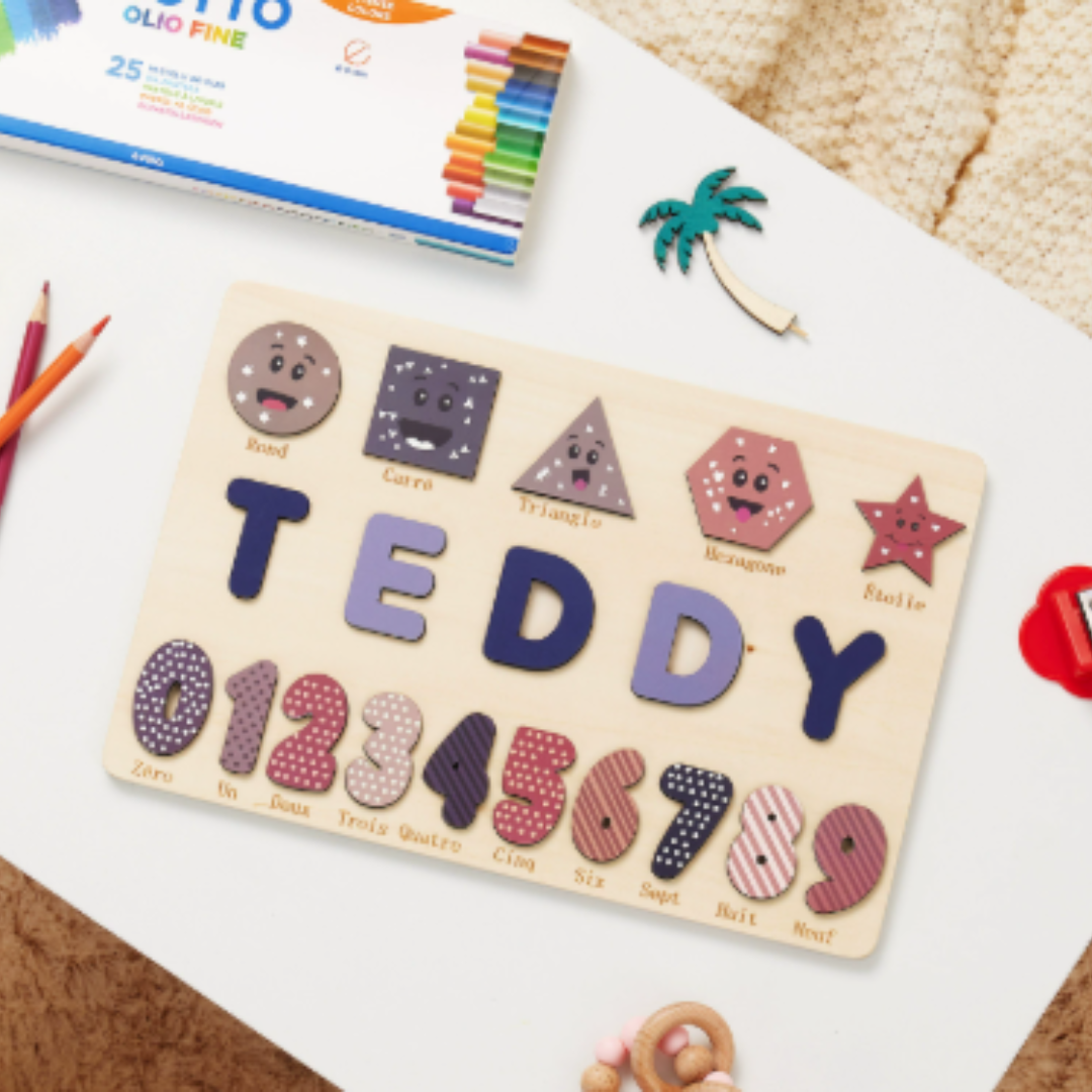 Personalized Name Puzzle for Toddlers