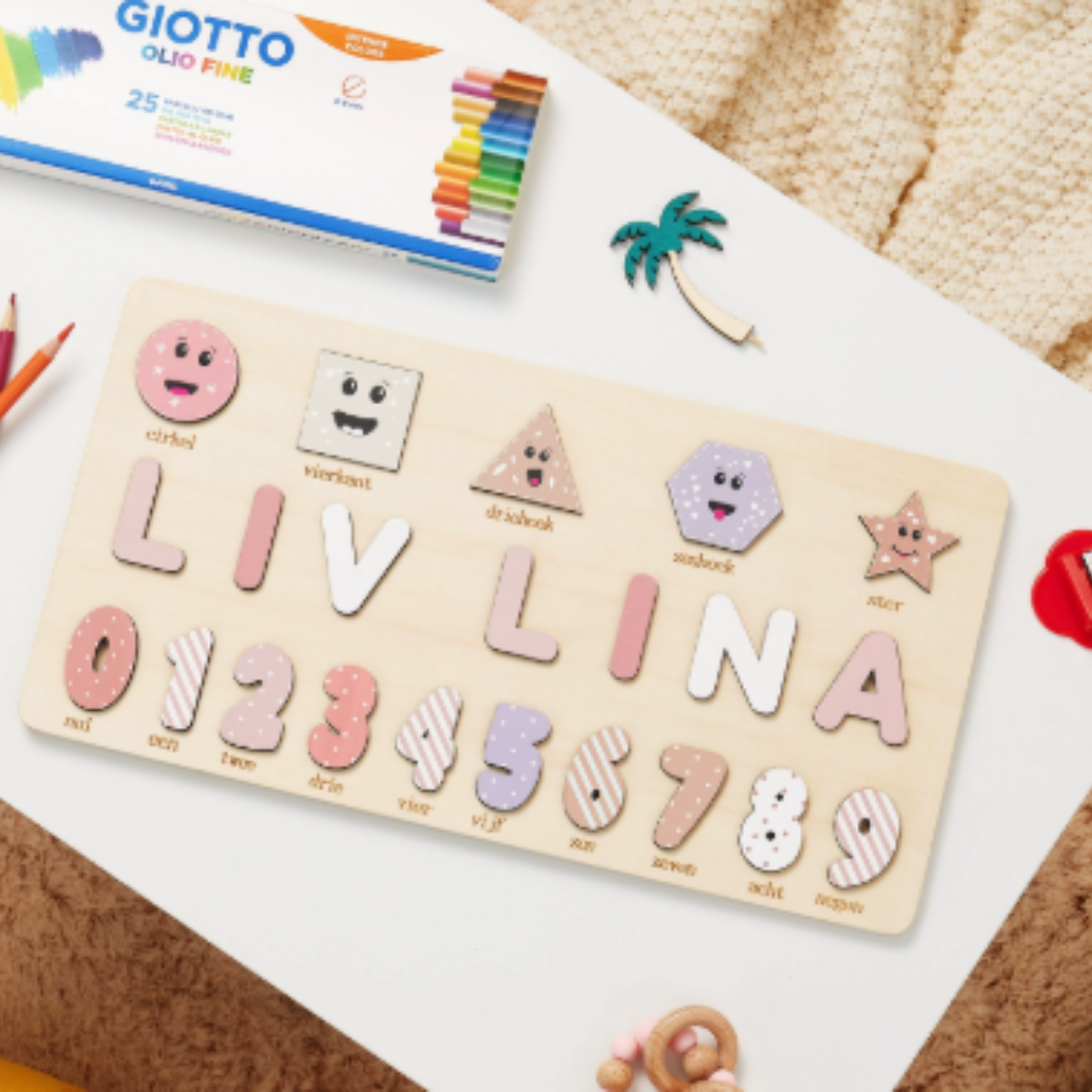 Personalized Name Puzzle for Toddlers