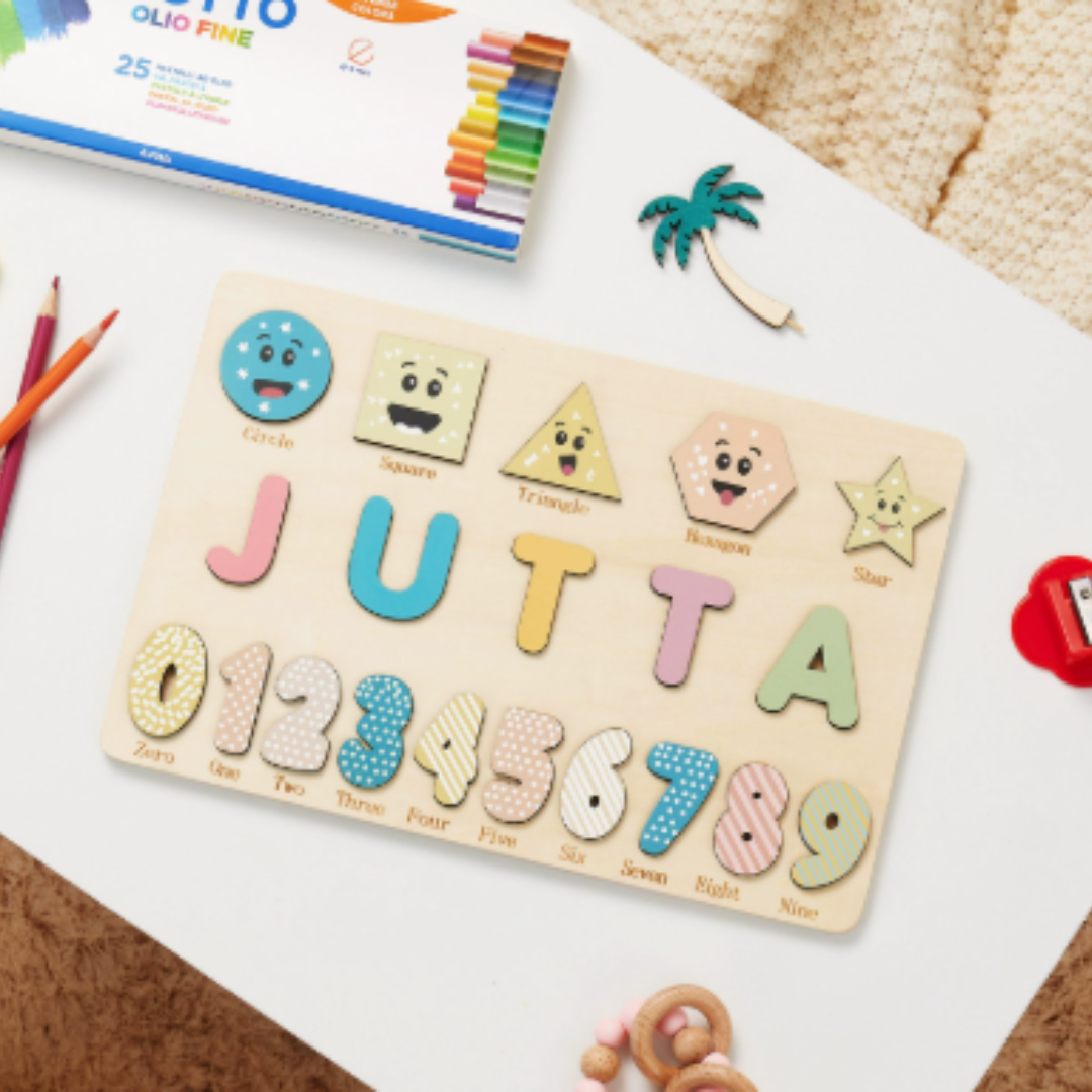 Personalized Name Puzzle for Toddlers