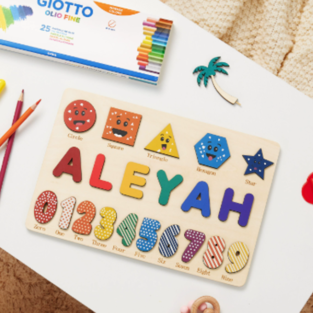Personalized Name Puzzle for Toddlers