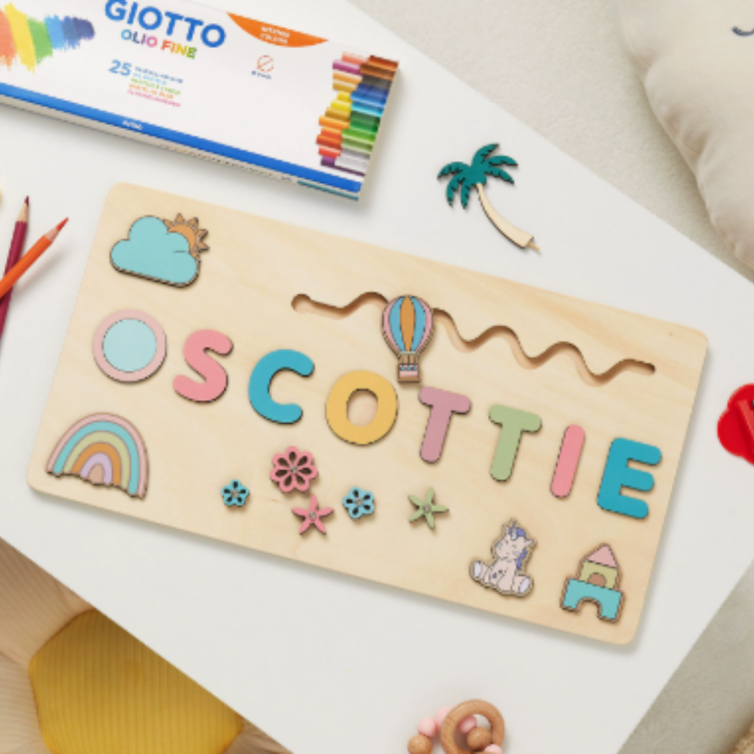 Personalized Name Puzzle for Toddlers