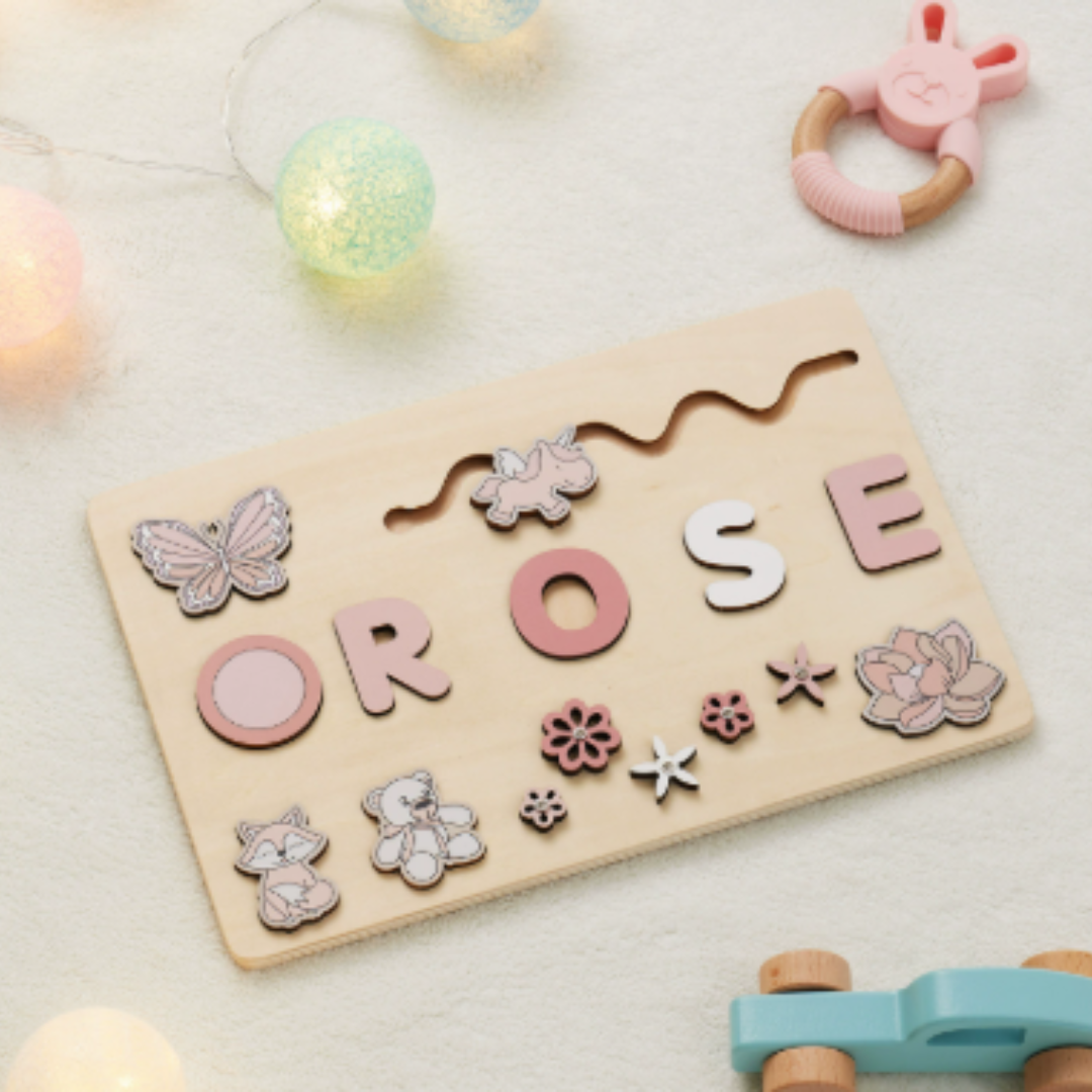 Personalized Name Puzzle for Toddlers