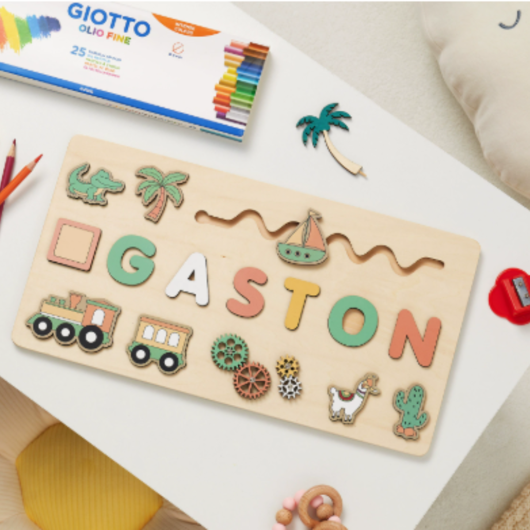 Personalized Name Puzzle for Toddlers