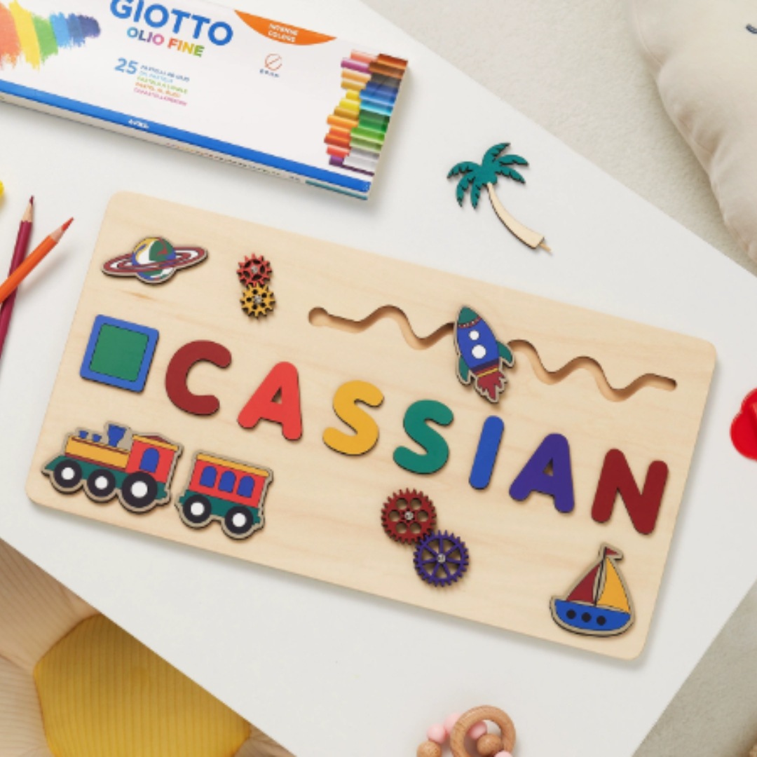 Personalized Name Puzzle for Toddlers