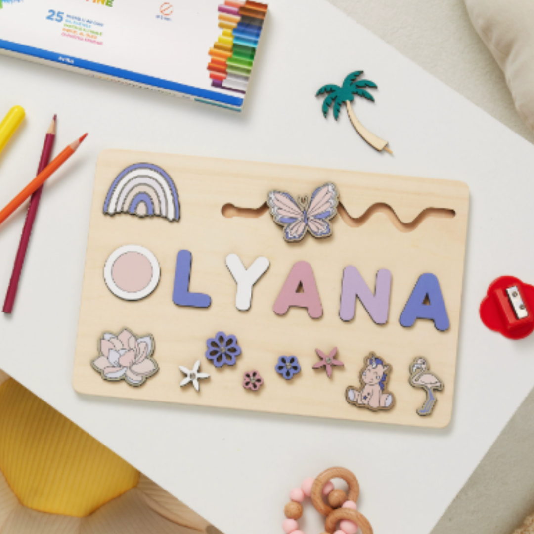 Personalized Name Puzzle for Toddlers
