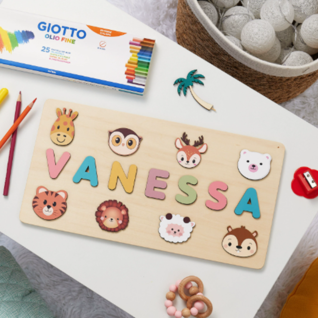 Personalized Name Puzzle for Toddlers