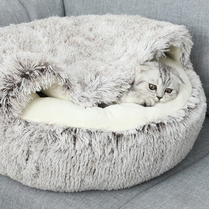 Cozy Cat Cave Pet Bed