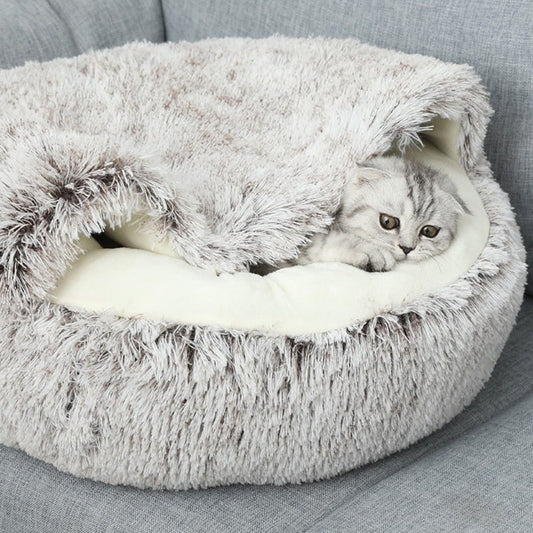 Cozy Cat Cave Pet Bed