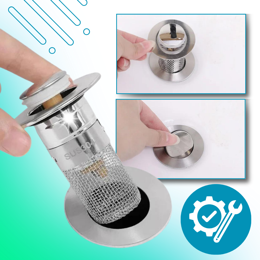 Pop-Up Sink Drain Stopper