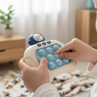 Portable Pop-It Reflex Game Console