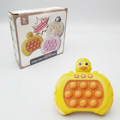 Portable Pop-It Reflex Game Console