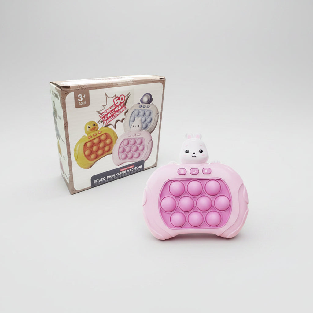 Portable Pop-It Reflex Game Console