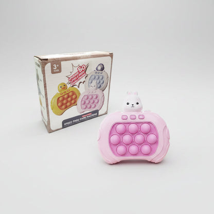Portable Pop-It Reflex Game Console