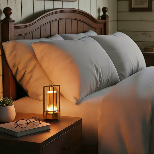 Portable Lantern Cordless Table Lamp Rechargeable Touch Dimming Night Lights
