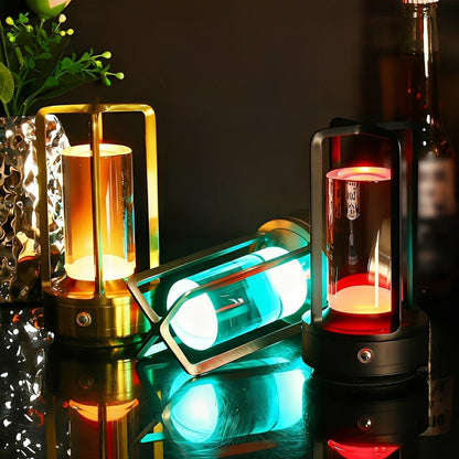 Portable RGB Table Lamp Touch Dimming Night Lights