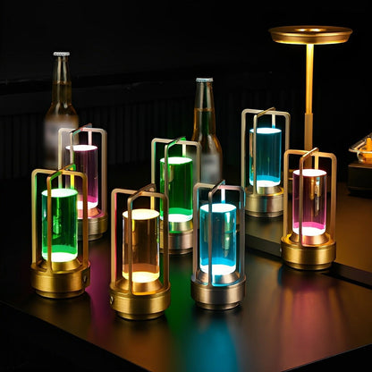 Portable RGB Table Lamp Touch Dimming Night Lights