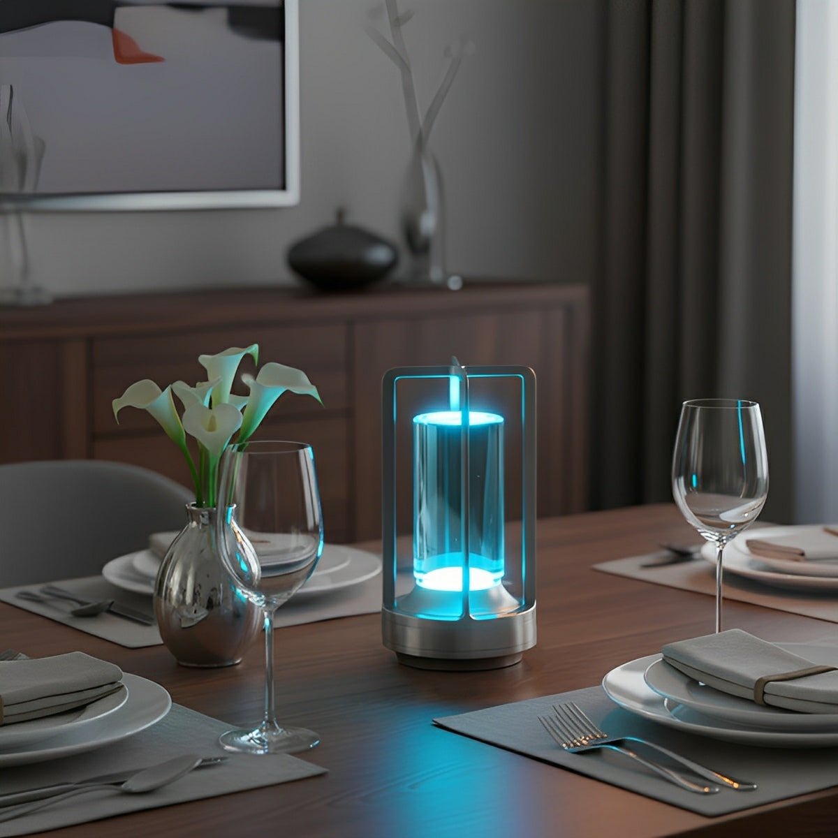 Portable RGB Table Lamp Touch Dimming Night Lights
