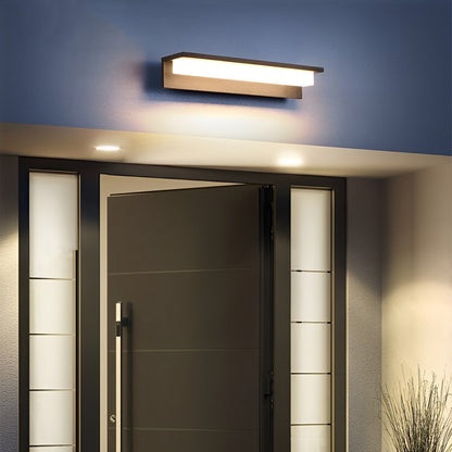 Rectangle Waterproof Modern Minimalist Outdoor Wall Porch Lights