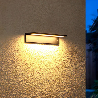 Rectangle Waterproof Modern Minimalist Outdoor Wall Porch Lights