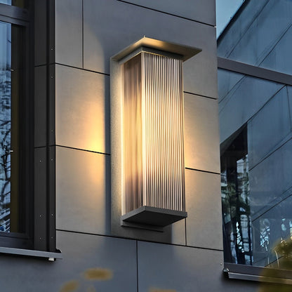 Rectangular Waterproof LED Modern Outdoor Wall Sconces Lighting