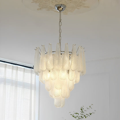 Retro Luxury Teardrop Waterfall Chandelier Light