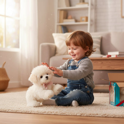 Interactive Robot Puppy Play Companion