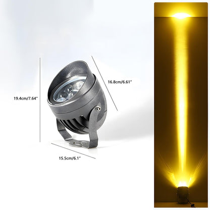 Round Waterproof Outdoor LED Spot Lights Exterior Wall Washer Light