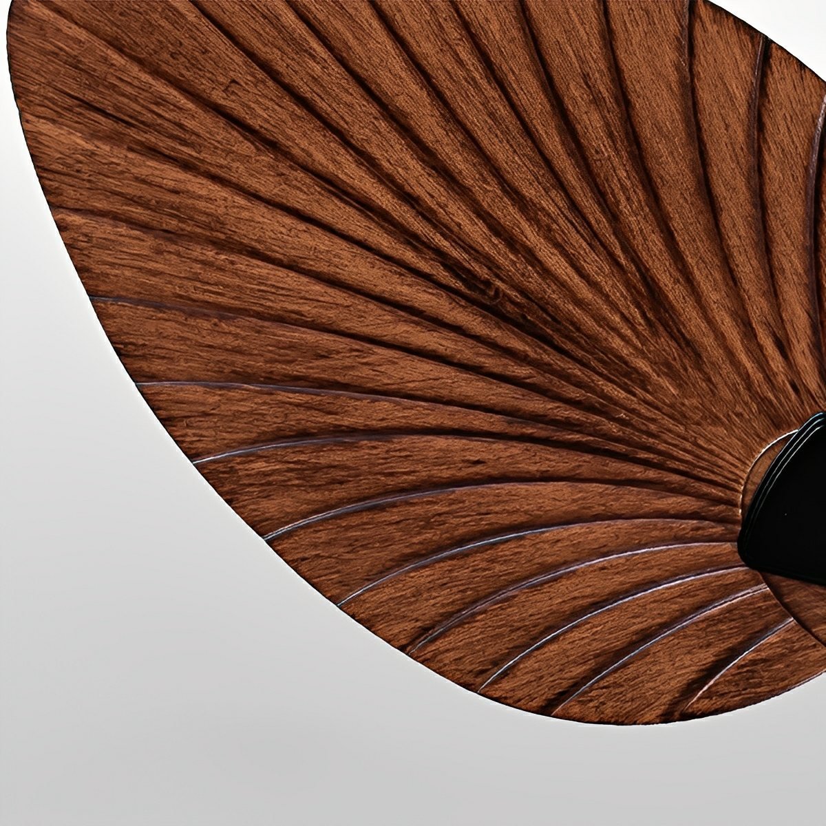 Rustic Coastal Leaf-shaped Modern DC Motor Reverse Ceiling Fan