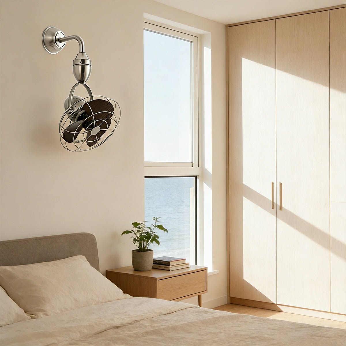 Rustic Modern Swing Rotation 6-Speed Reverse Ceiling Fan